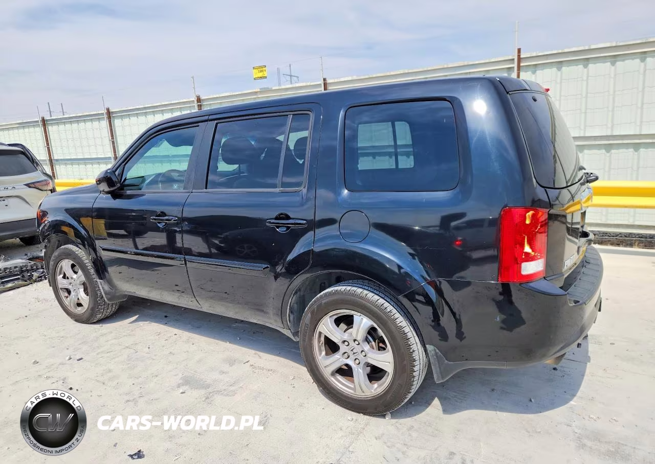 2012 Honda Pilot Exl VIN:5FNYF3H51CB013722 - 2
