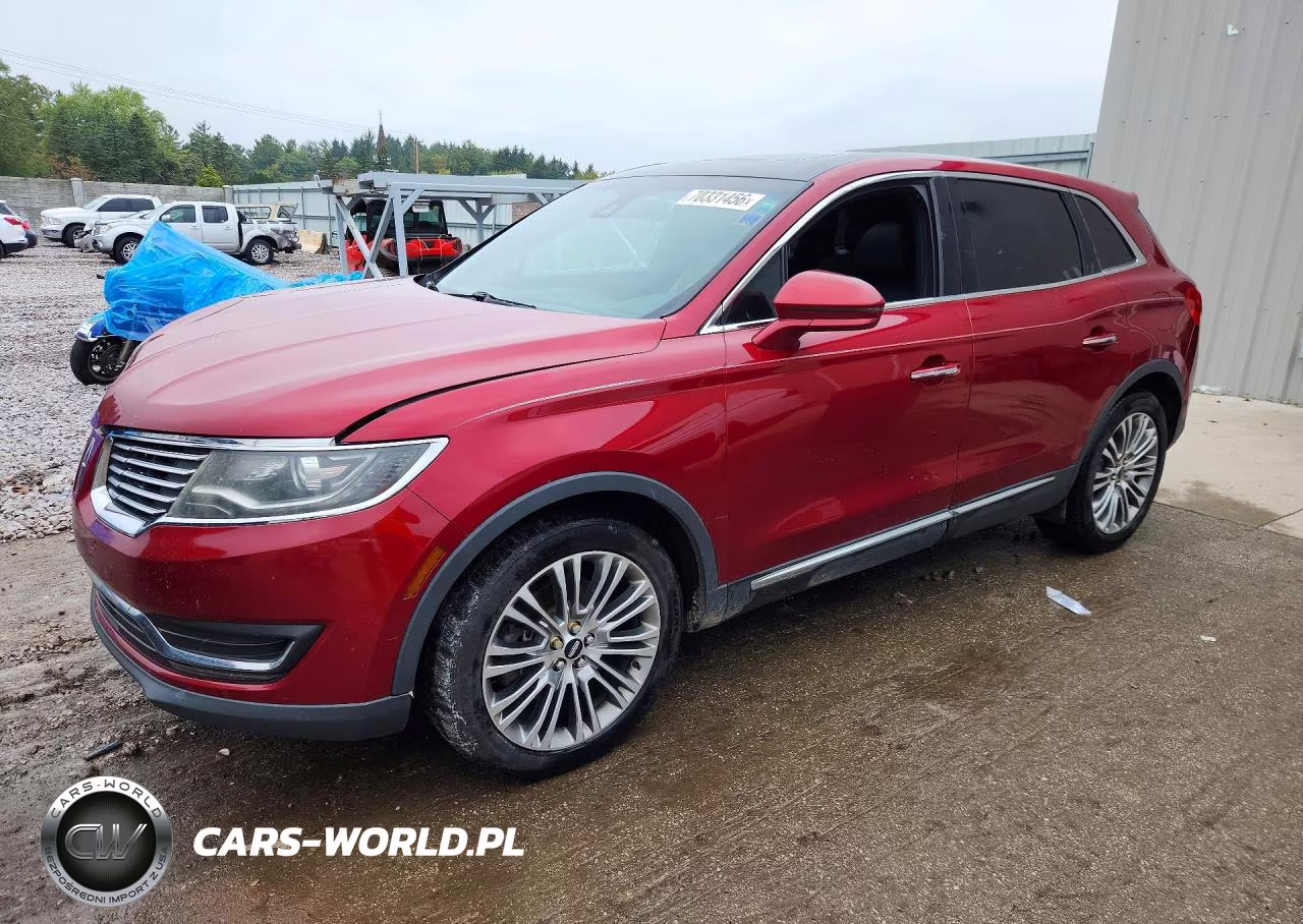 2017 Lincoln Mkx Reserve VIN:2LMPJ8LR6HBL26089 - 1