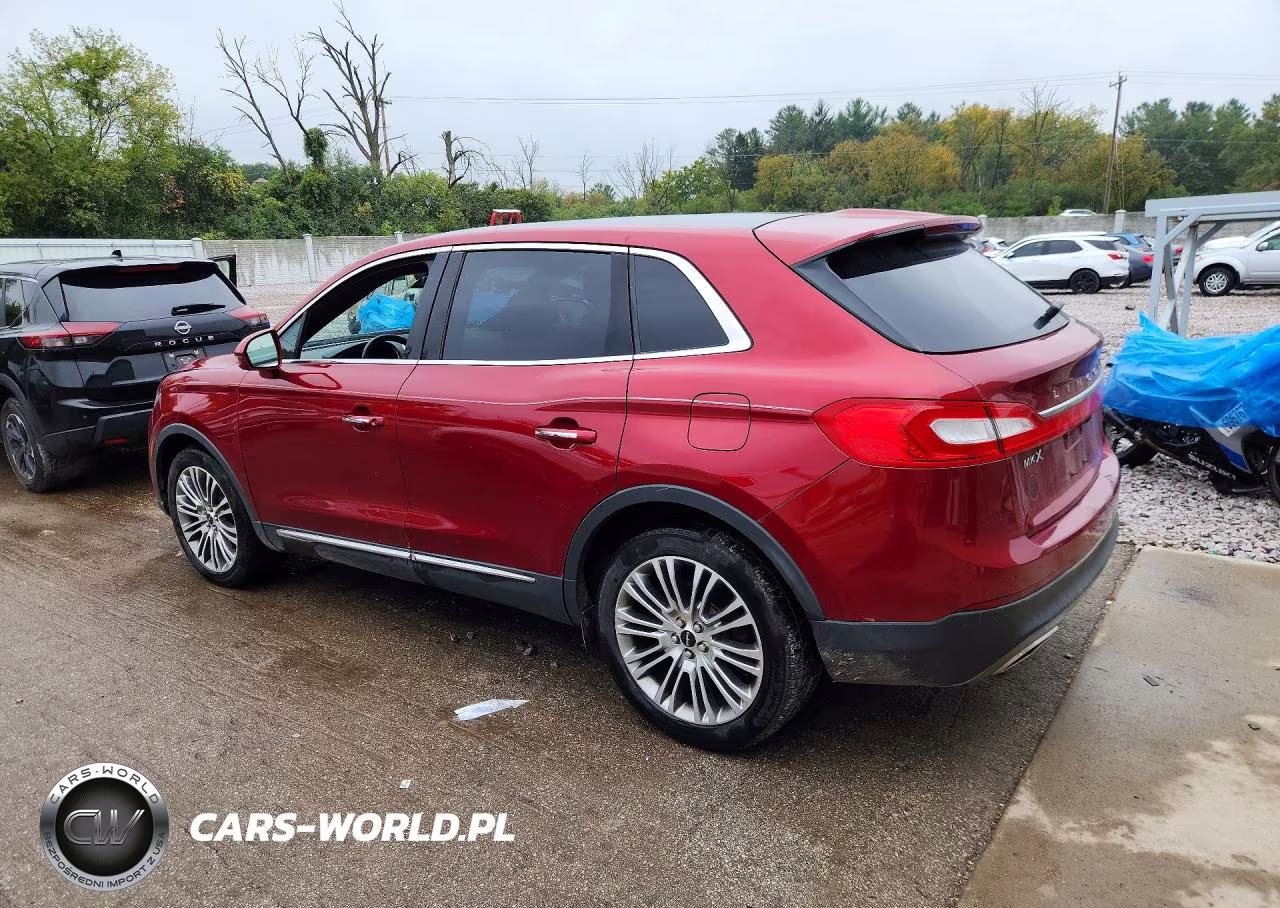 2017 Lincoln Mkx Reserve VIN:2LMPJ8LR6HBL26089 - 2