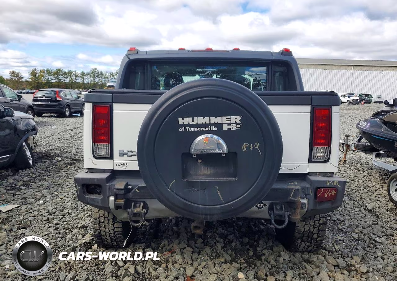 2008 Hummer H2 Sut VIN:5GRGN22838H106095 - 6