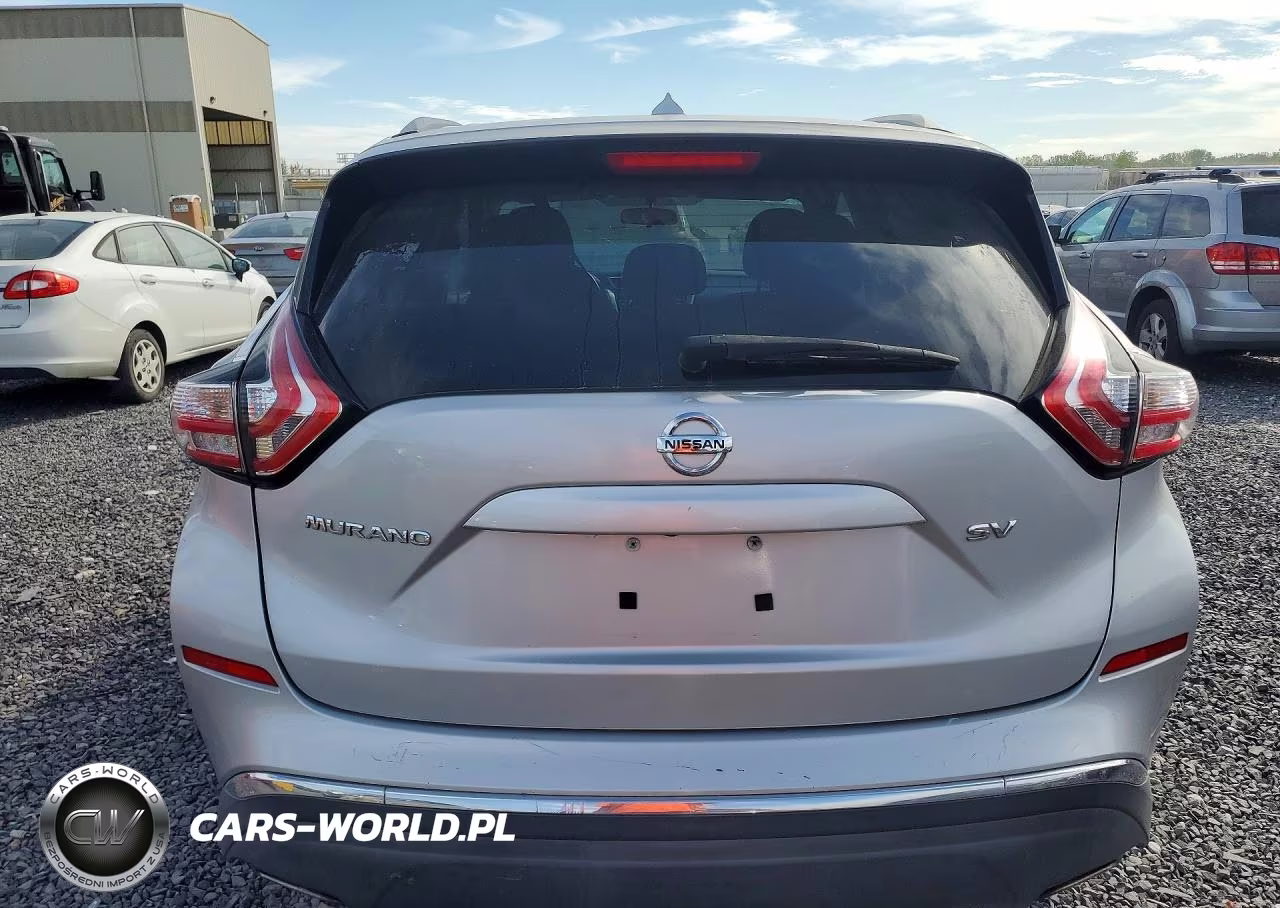 2016 Nissan Murano Sv VIN:5N1AZ2MG5GN105994 - 6