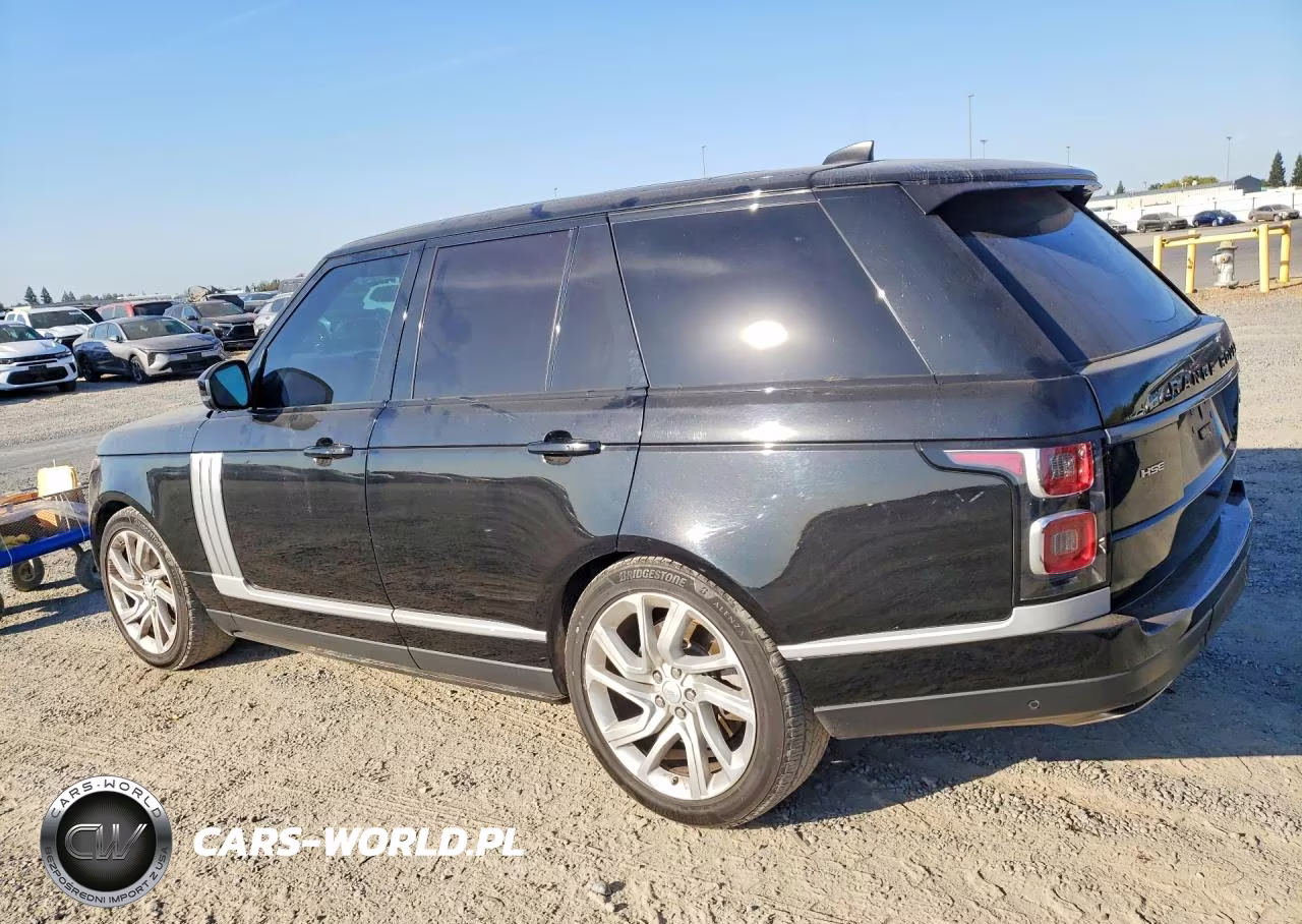 2019 Land Rover Range Rover Hse VIN:SALGS2SV1KA542808 - 2