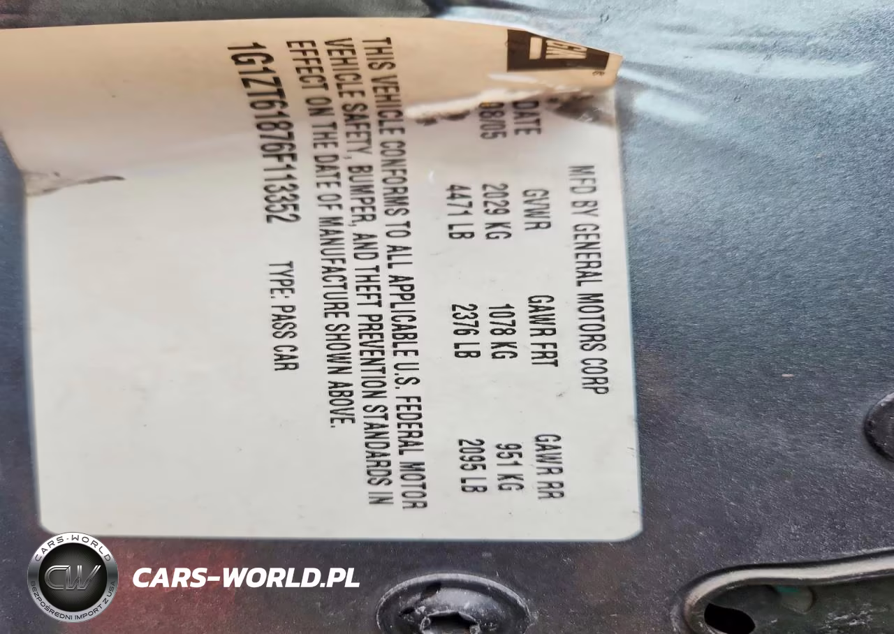 2006 Chevrolet Malibu Maxx Lt VIN:1G1ZT61876F113352 - 13