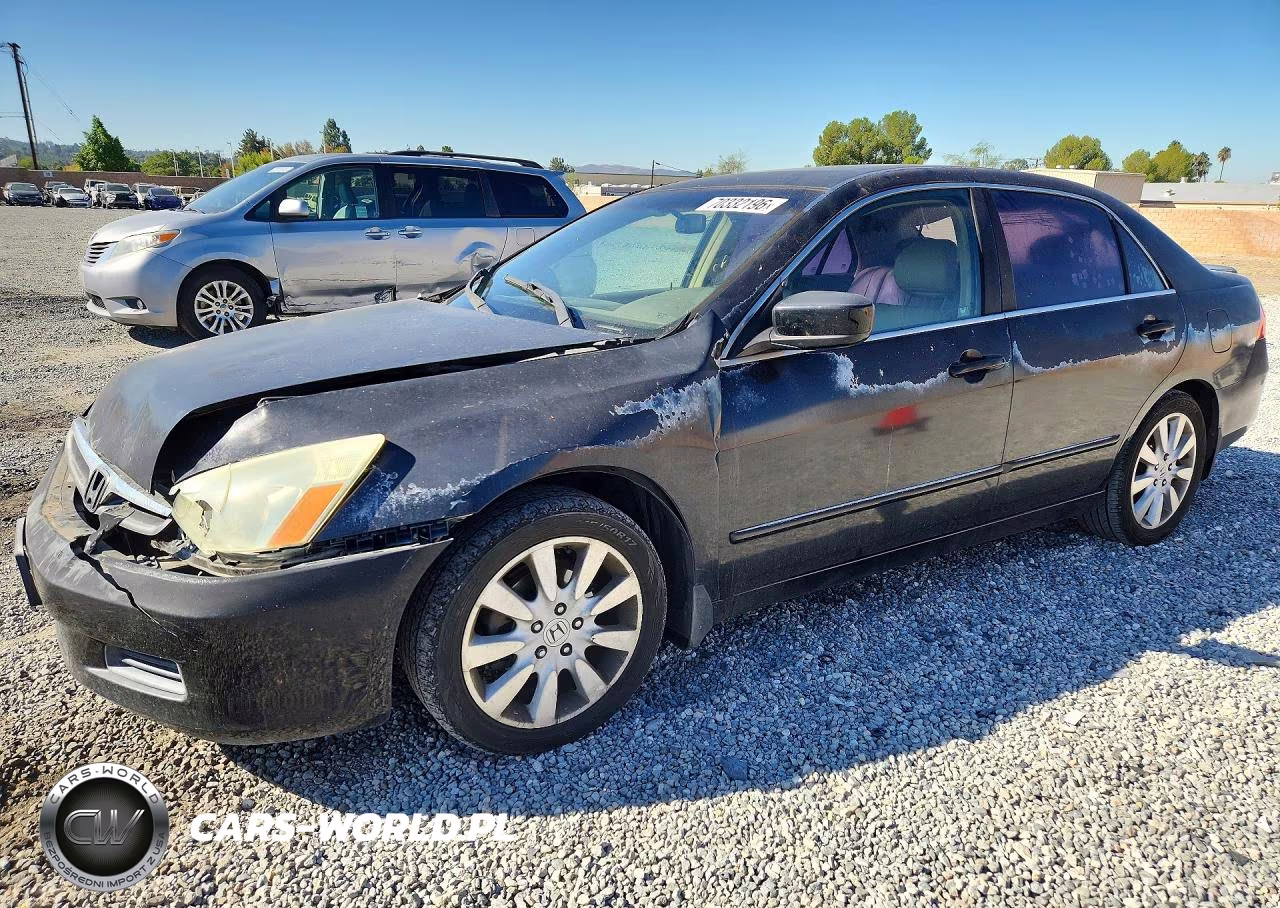 2007 Honda Accord Ex VIN:1HGCM66597A071100 - 1