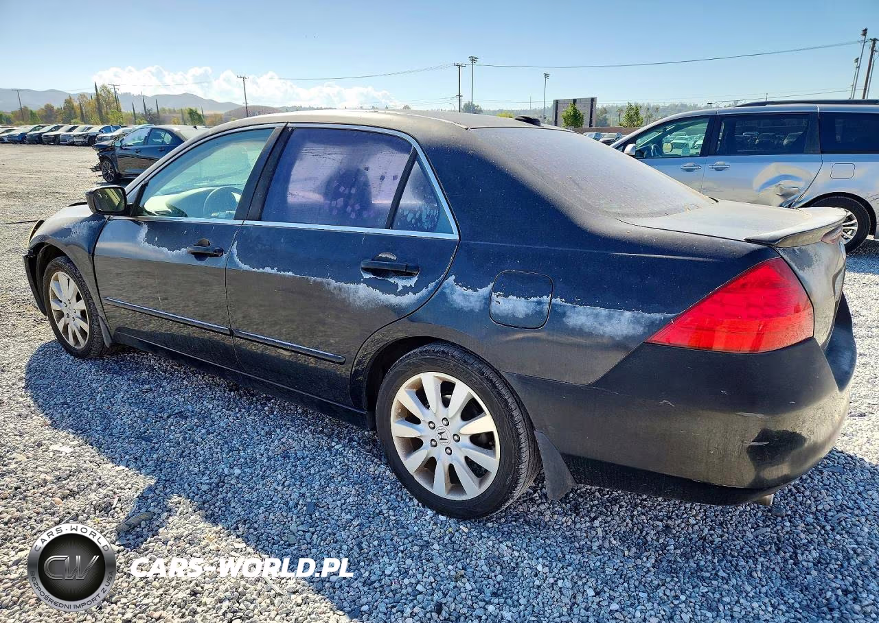 2007 Honda Accord Ex VIN:1HGCM66597A071100 - 2