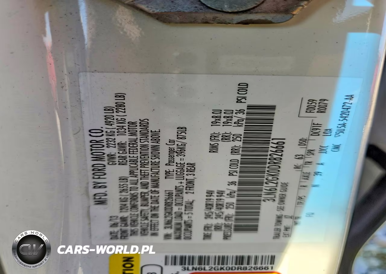 2013 Lincoln Mkz VIN:3LN6L2GK0DR826661 - 12
