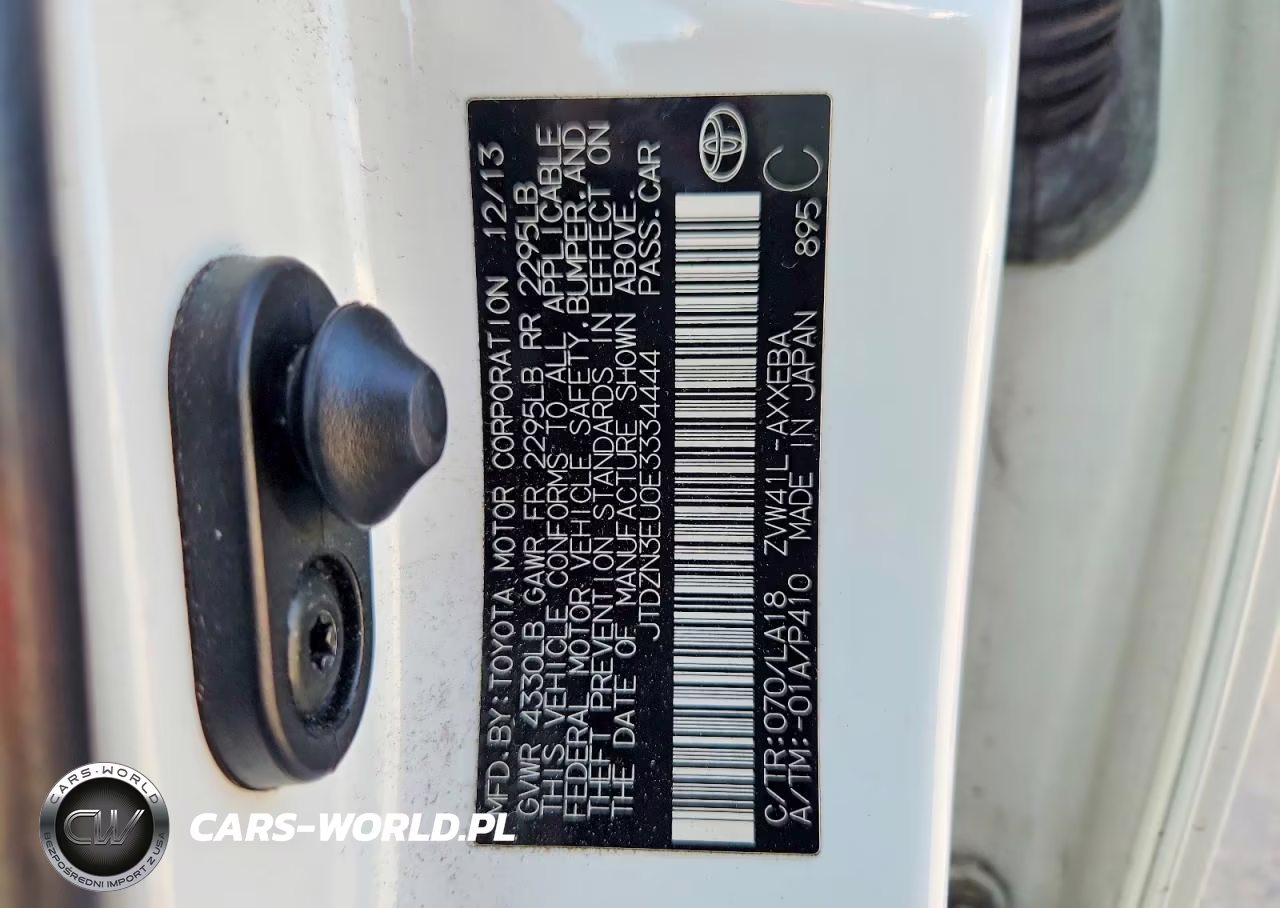 2014 Toyota Prius V Five VIN:JTDZN3EU0E3334444 - 12