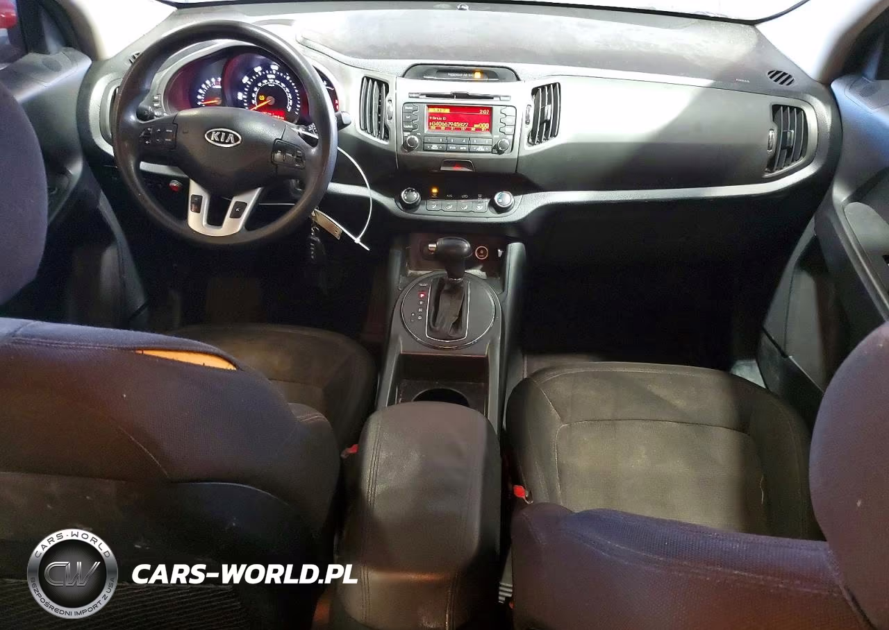 2011 Kia Sportage Lx VIN:KNDPB3A21B7124718 - 8