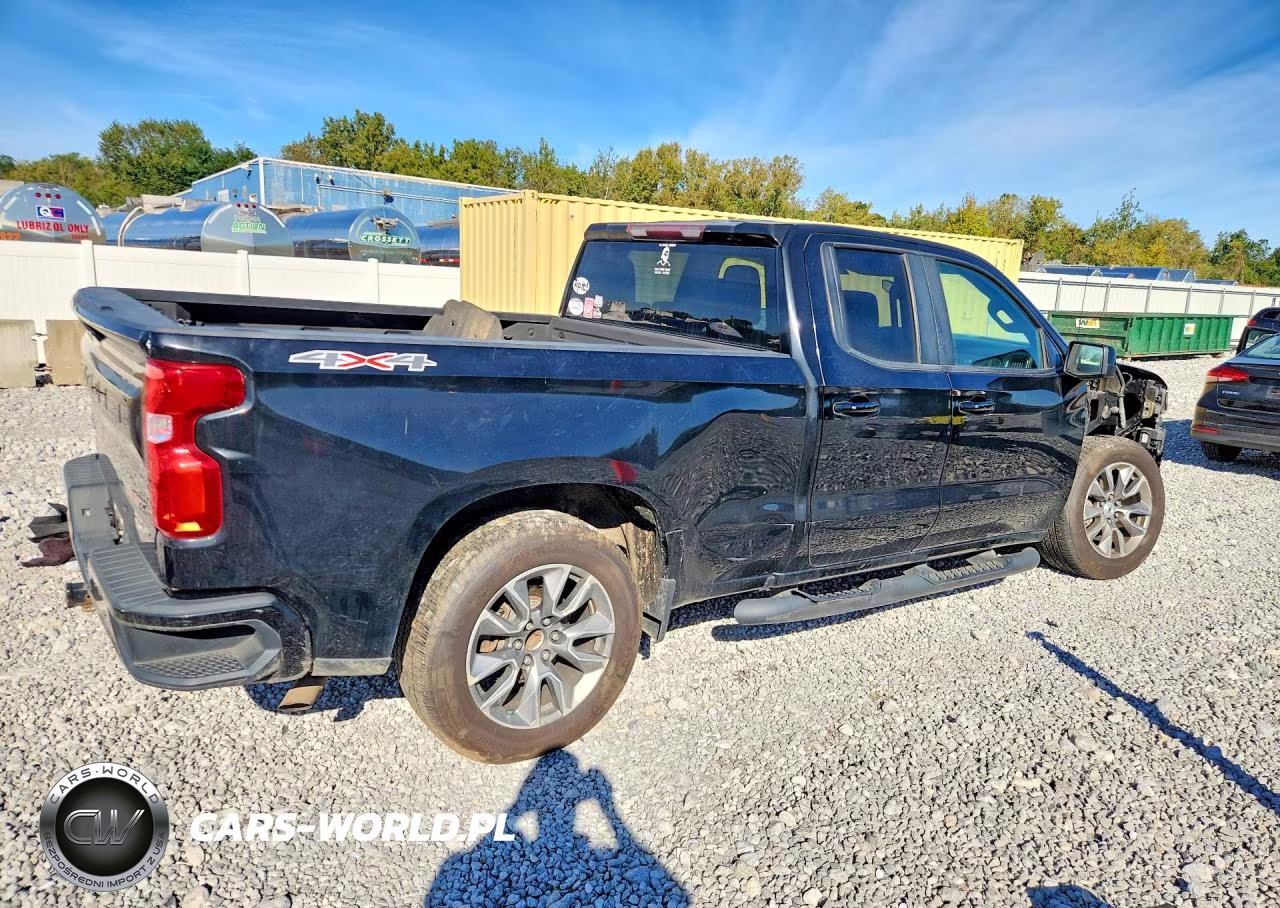 2019 Chevrolet Silverado K1500 Rst VIN:1GCRYEEK8KZ318700 - 3