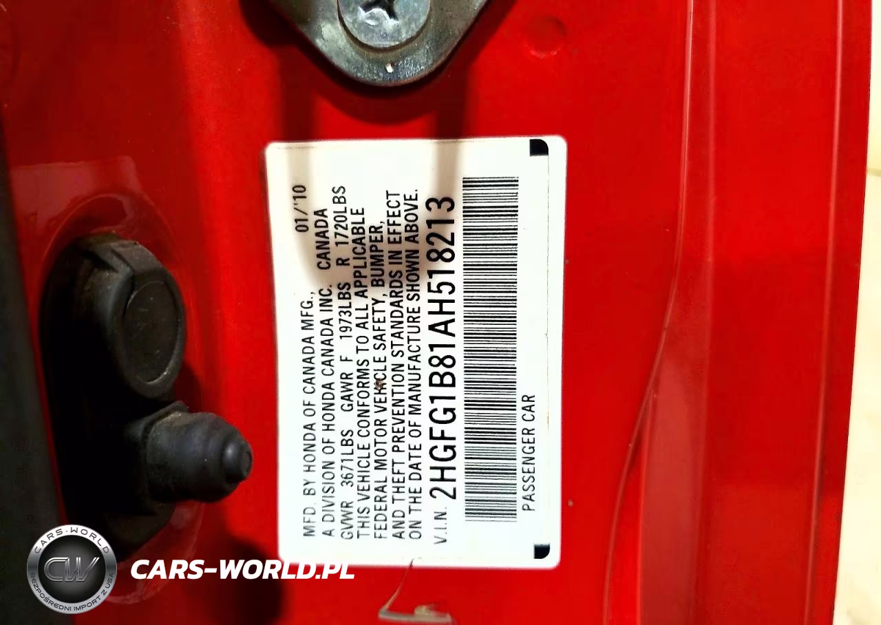 2010 Honda Civic Ex VIN:2HGFG1B81AH518213 - 12