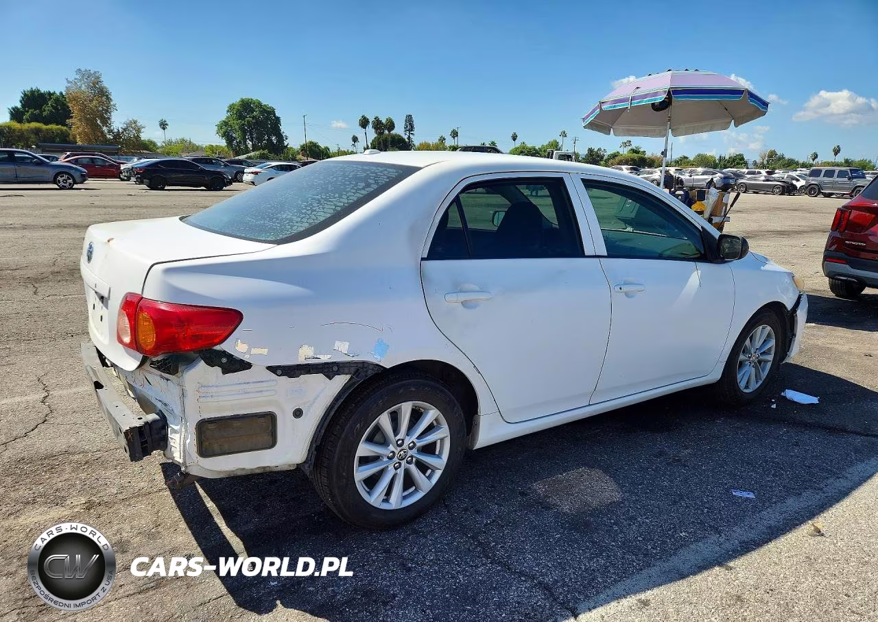2009 Toyota Corolla Base VIN:1NXBU40E39Z035052 - 3