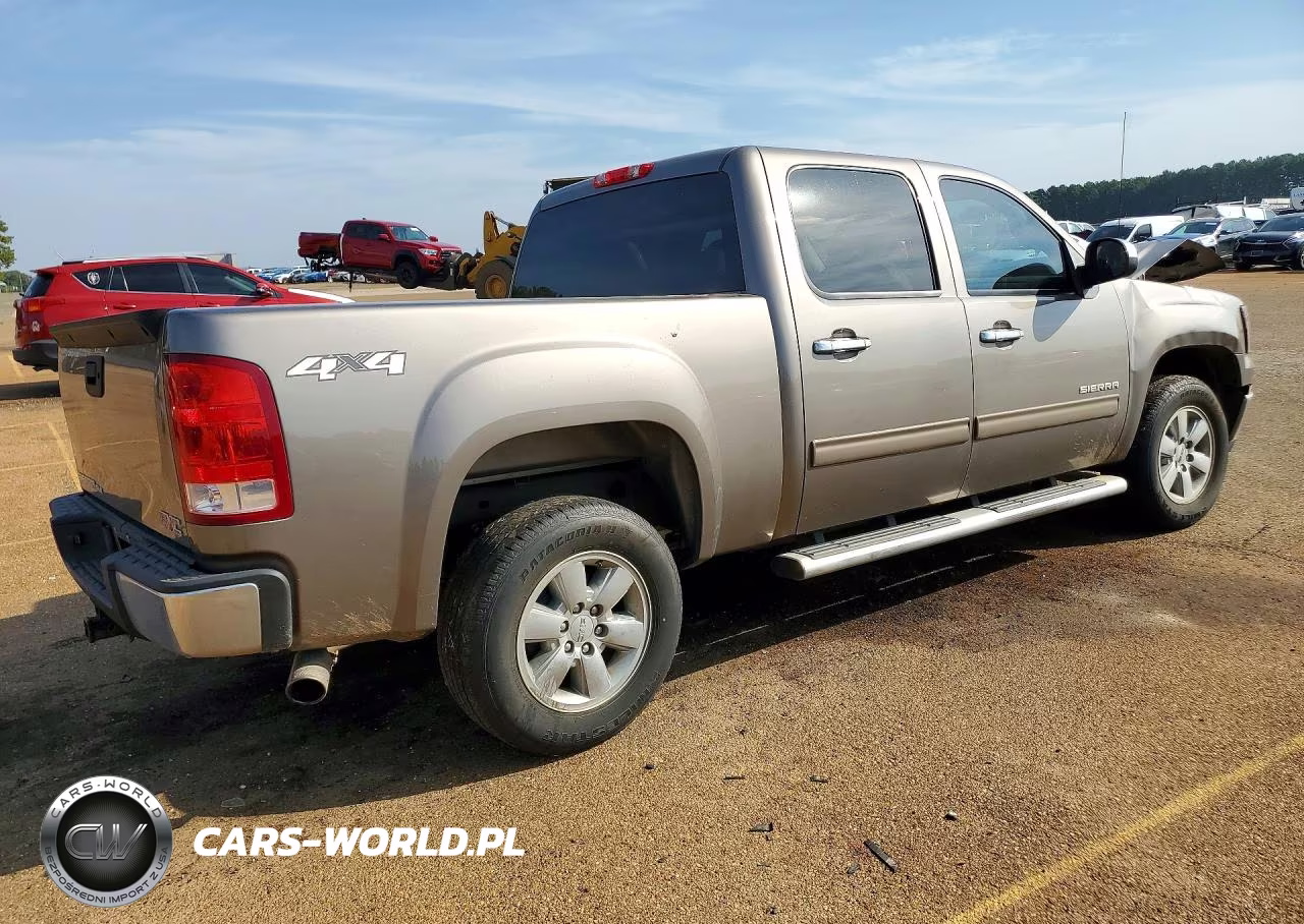 2012 GMC Sierra K1500 Sle VIN:3GTP2VE70CG187414 - 3