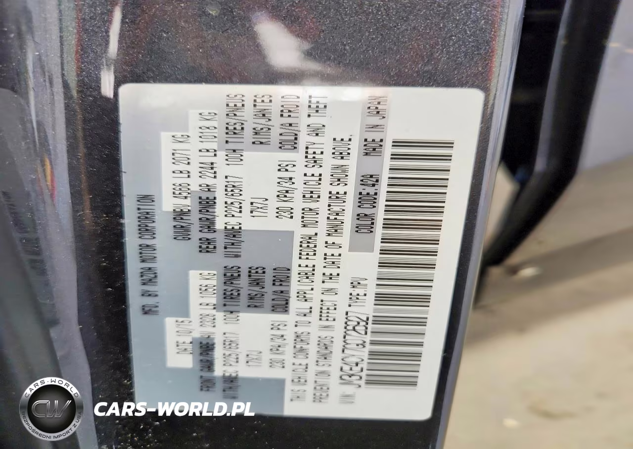 2016 Mazda Cx-5 Touring VIN:JM3KE4CY7G0726927 - 13