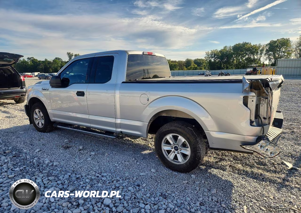 2018 Ford F150 Super Cab VIN:1FTEX1CP1JKD45186 - 2
