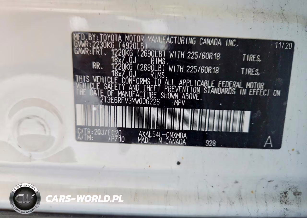 2021 Toyota Rav4 Xse VIN:2T3E6RFV3MW006226 - 13