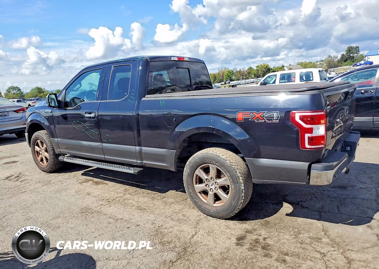 2019 Ford F150 Super Cab VIN:1FTEX1EP5KKF11904 - 2