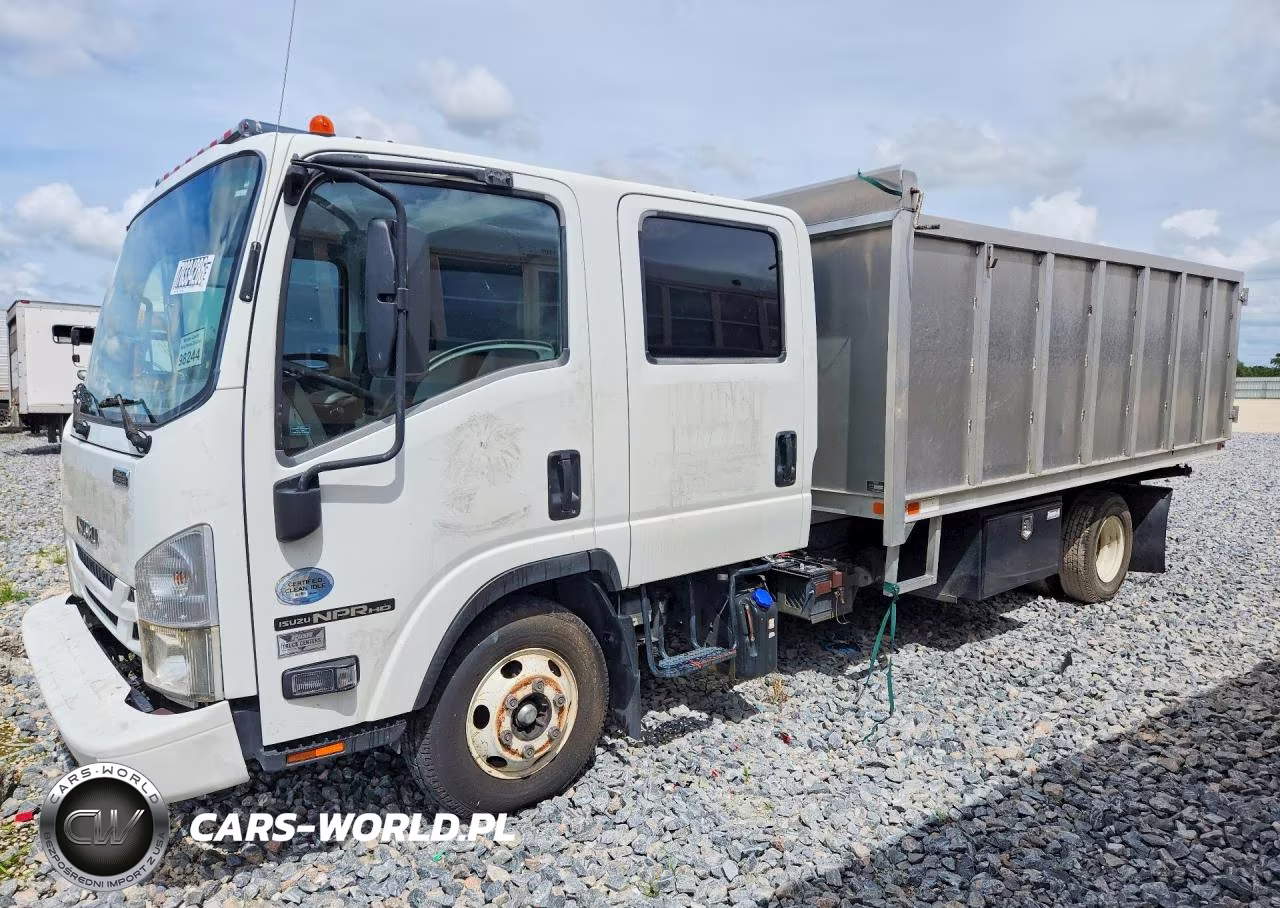 2018 Isuzu Npr Hd Dump Truck