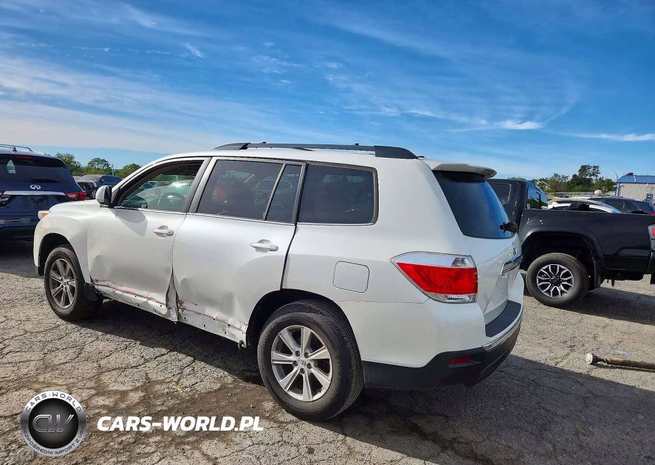 2012 Toyota Highlander Se VIN:5TDBK3EH5CS132076 - 2
