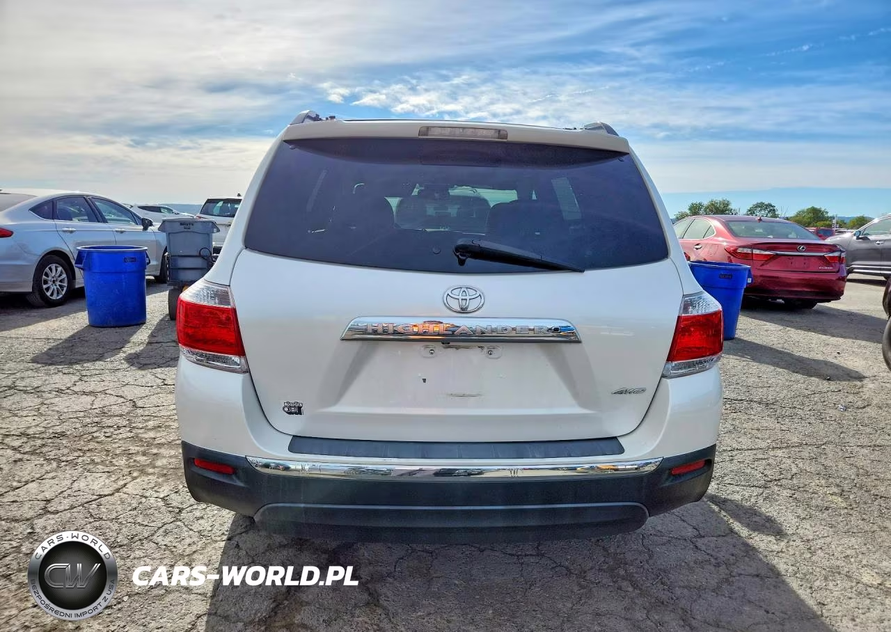 2012 Toyota Highlander Se VIN:5TDBK3EH5CS132076 - 6