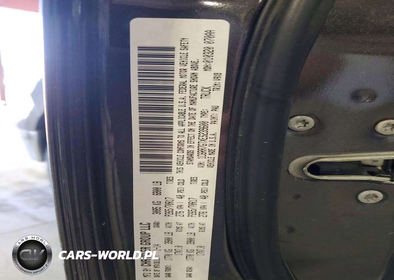 2014 Ram 1500 Slt VIN:1C6RR7GTXES239600 - 12