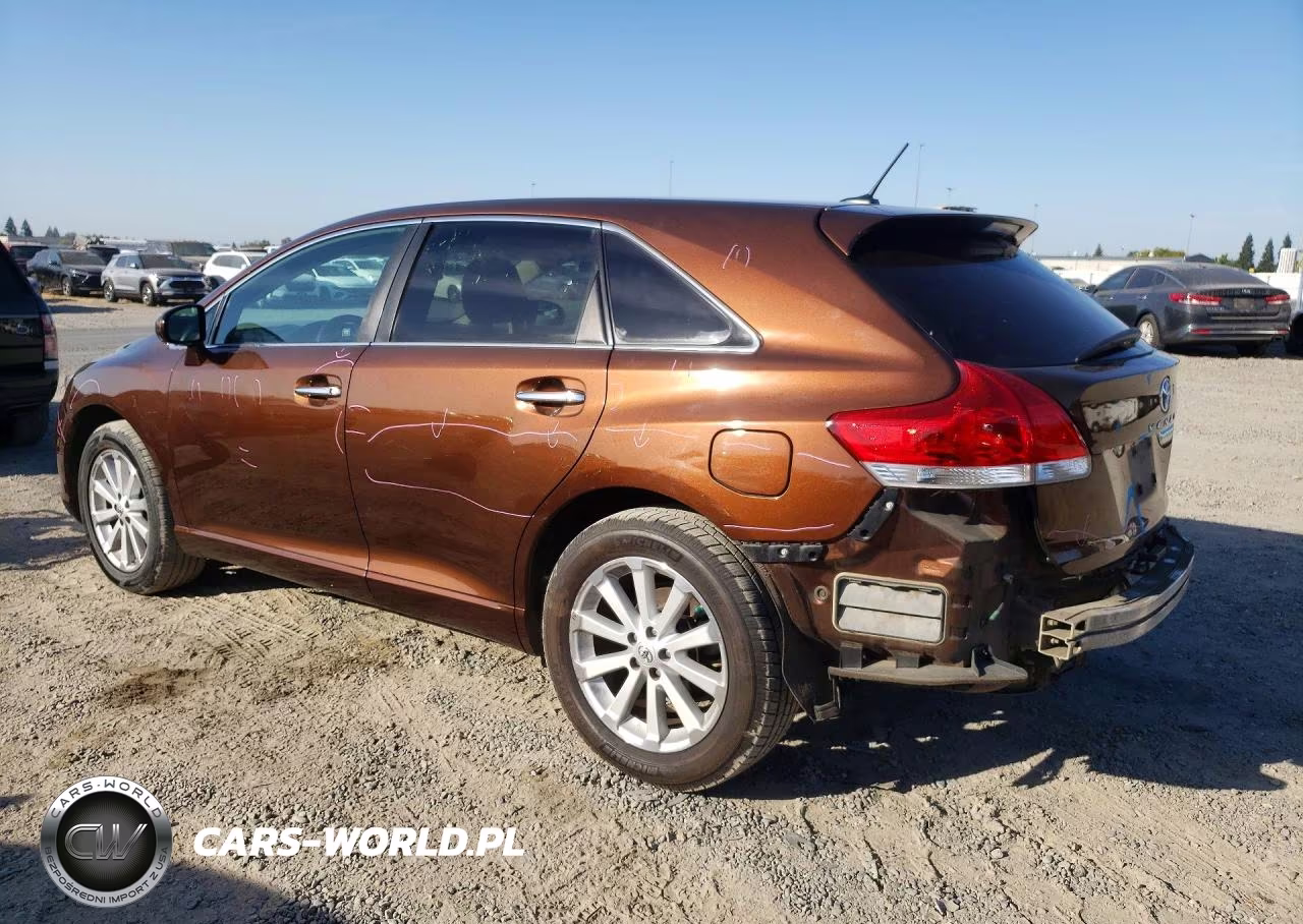 2009 Toyota Venza Fwd 4Cyl VIN:4T3ZE11A49U001568 - 2