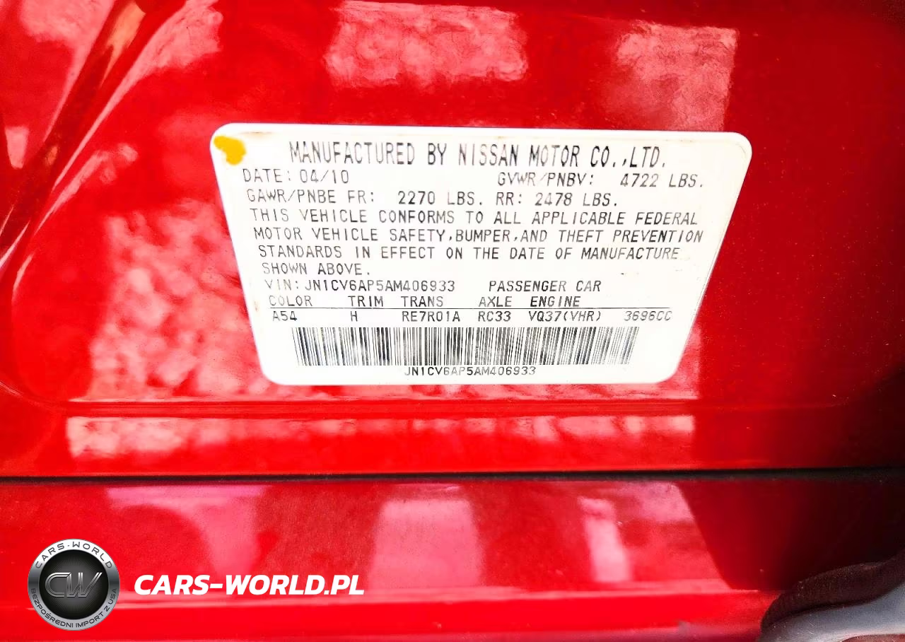 2010 Infiniti G37 Sedan Base VIN:JN1CV6AP5AM406933 - 12