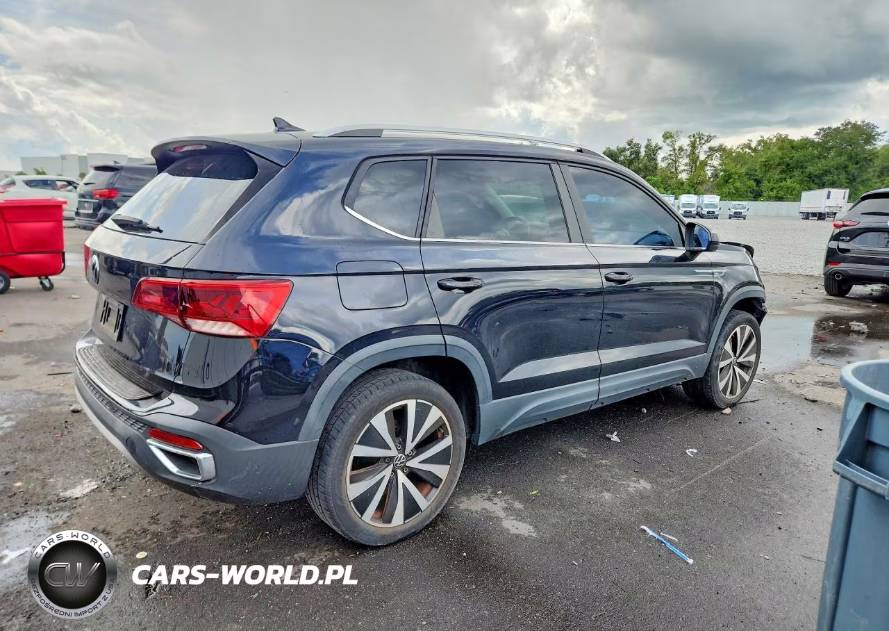 2022 Volkswagen Taos Se VIN:3VVRX7B28NM020920 - 3