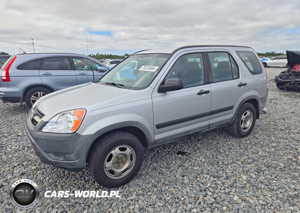 2004 Honda Cr-V Lx VIN:SHSRD68434U207245 - 1
