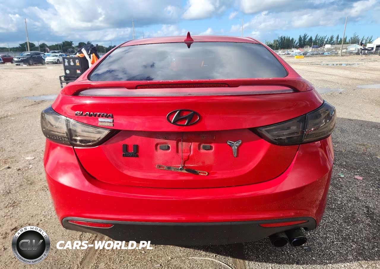 2013 Hyundai Elantra Coupe Gs VIN:KMHDH6AE3DU018879 - 6