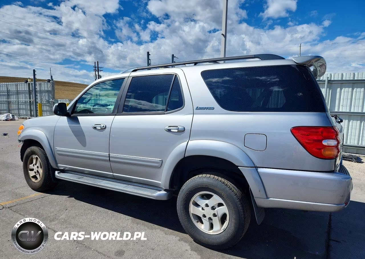 2002 Toyota Sequoia Limited VIN:5TDBT48A82S127499 - 2