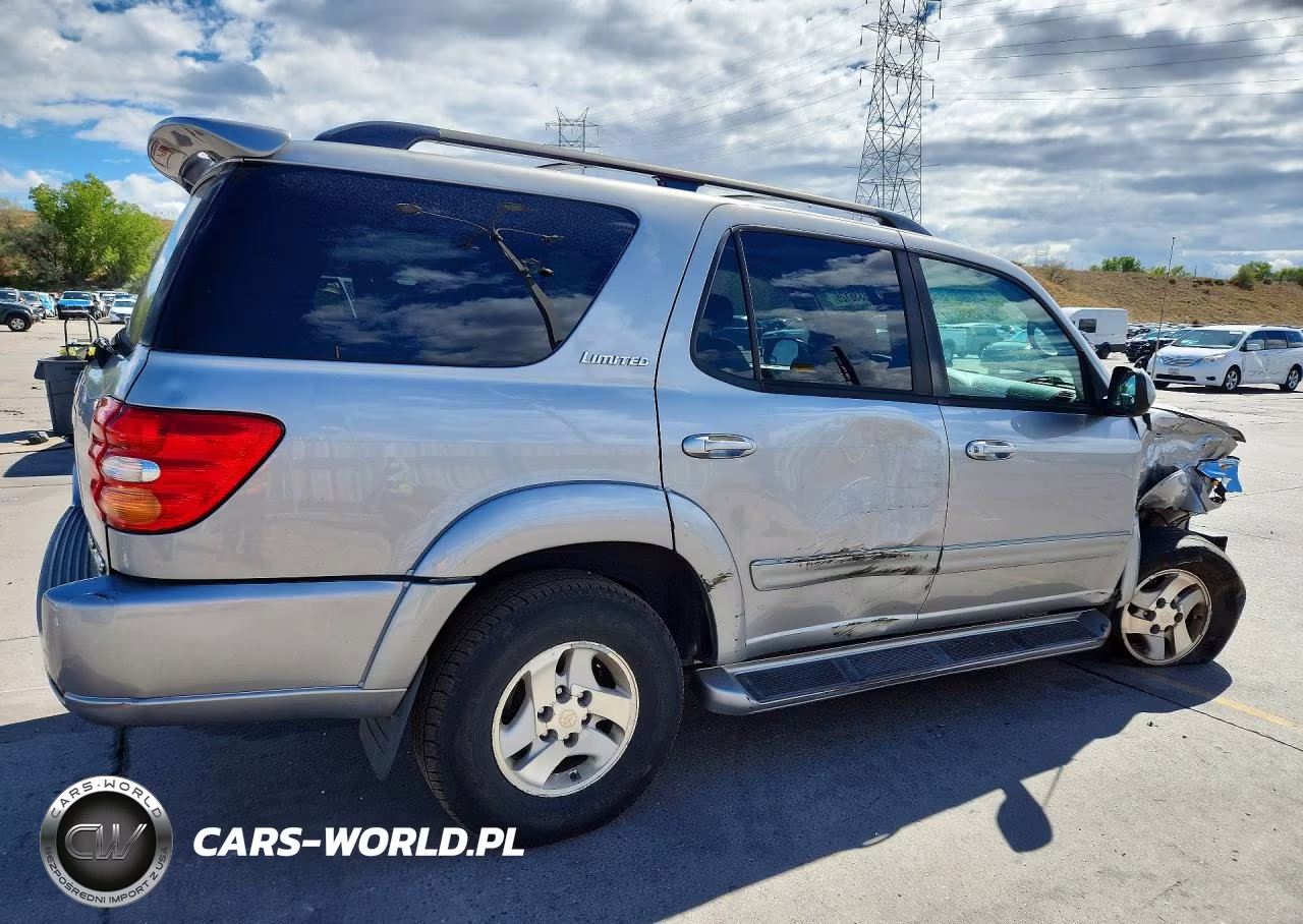 2002 Toyota Sequoia Limited VIN:5TDBT48A82S127499 - 3