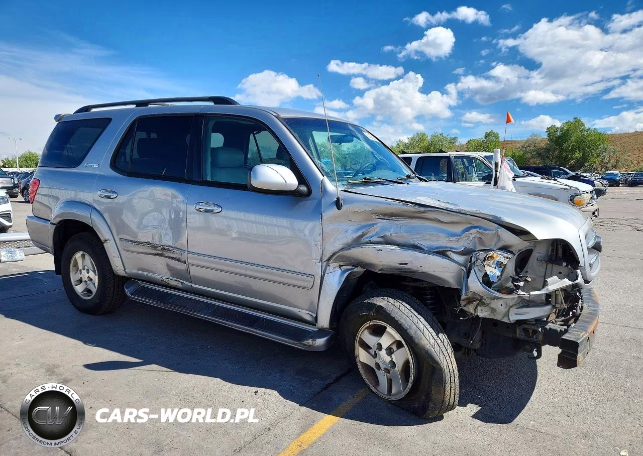 2002 Toyota Sequoia Limited VIN:5TDBT48A82S127499 - 4