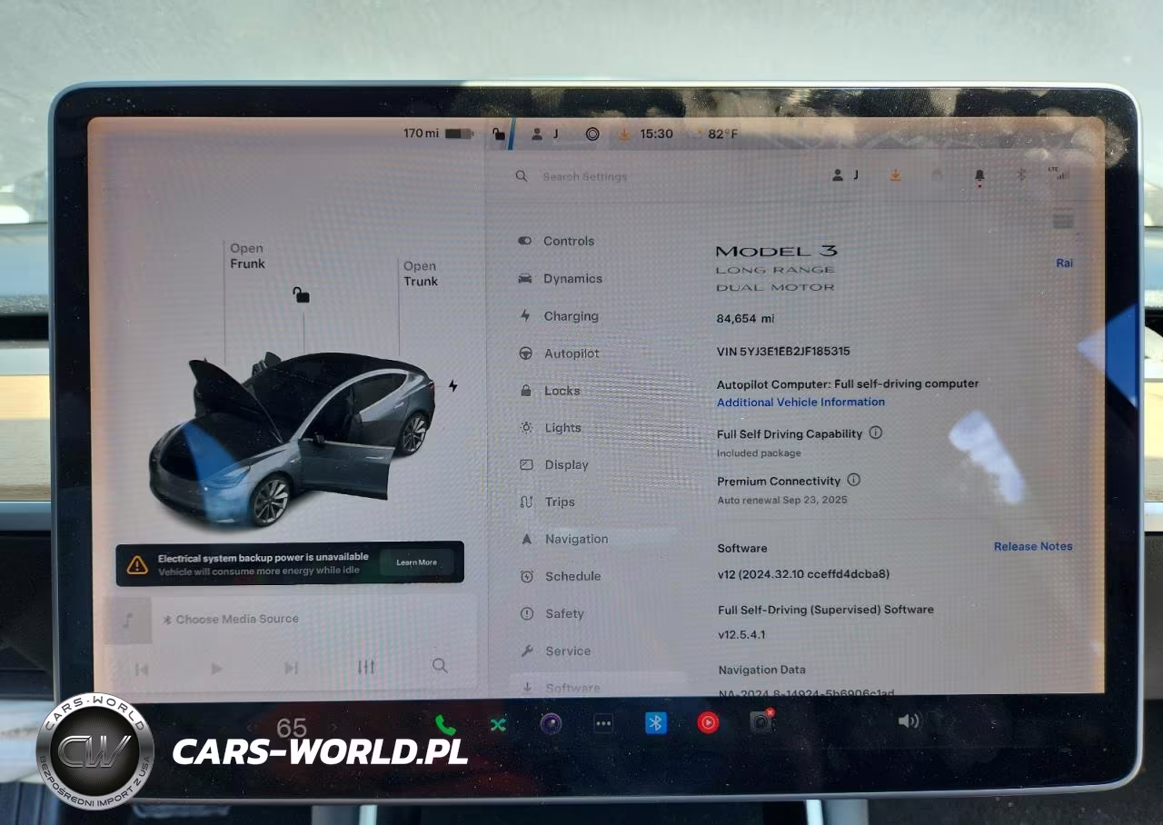 2018 Tesla Model 3 VIN:5YJ3E1EB2JF185315 - 9
