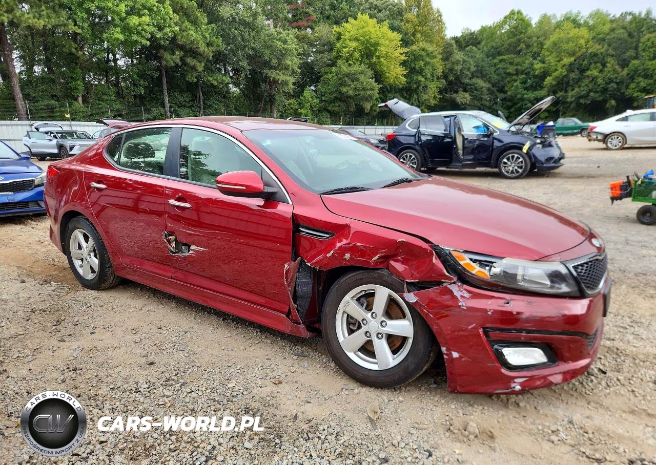 2015 Kia Optima Lx VIN:5XXGM4A70FG487312 - 4