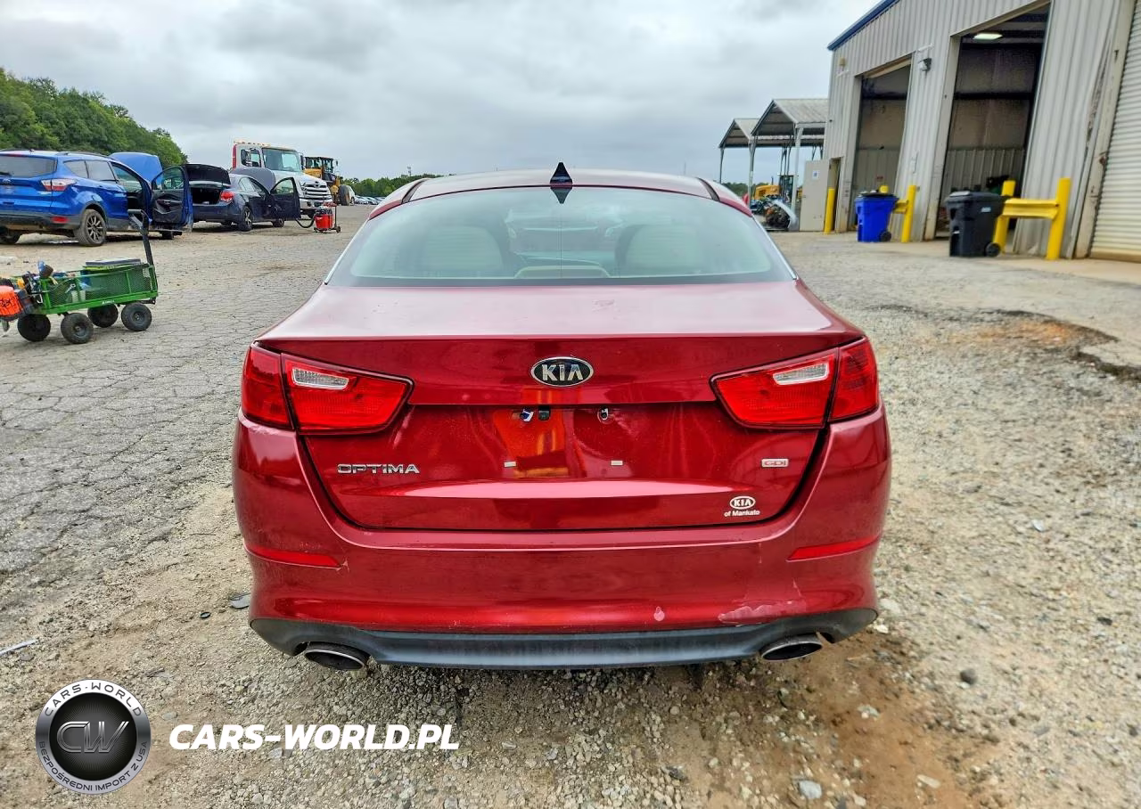 2015 Kia Optima Lx VIN:5XXGM4A70FG487312 - 6