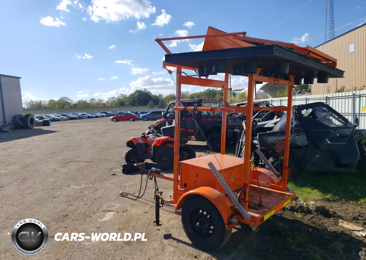 1997 Arrow Master Arrow Board Trailer VIN:4NPU4081XV5096997 - 3