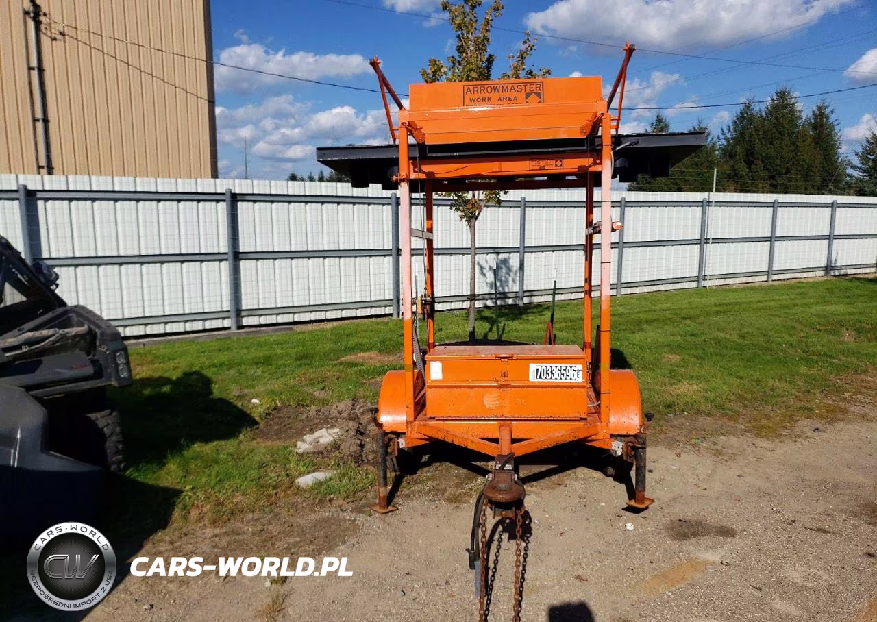 1997 Arrow Master Arrow Board Trailer VIN:4NPU4081XV5096997 - 9