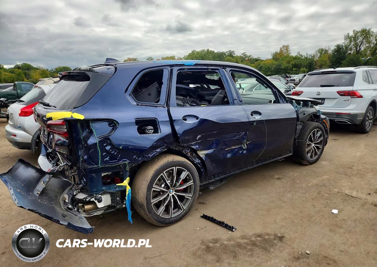 2022 BMW X5 M50I VIN:5UXJU4C01N9J99007 - 3