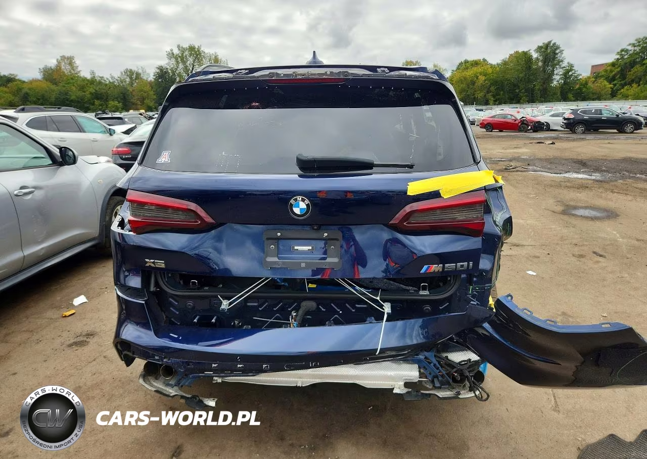 2022 BMW X5 M50I VIN:5UXJU4C01N9J99007 - 6