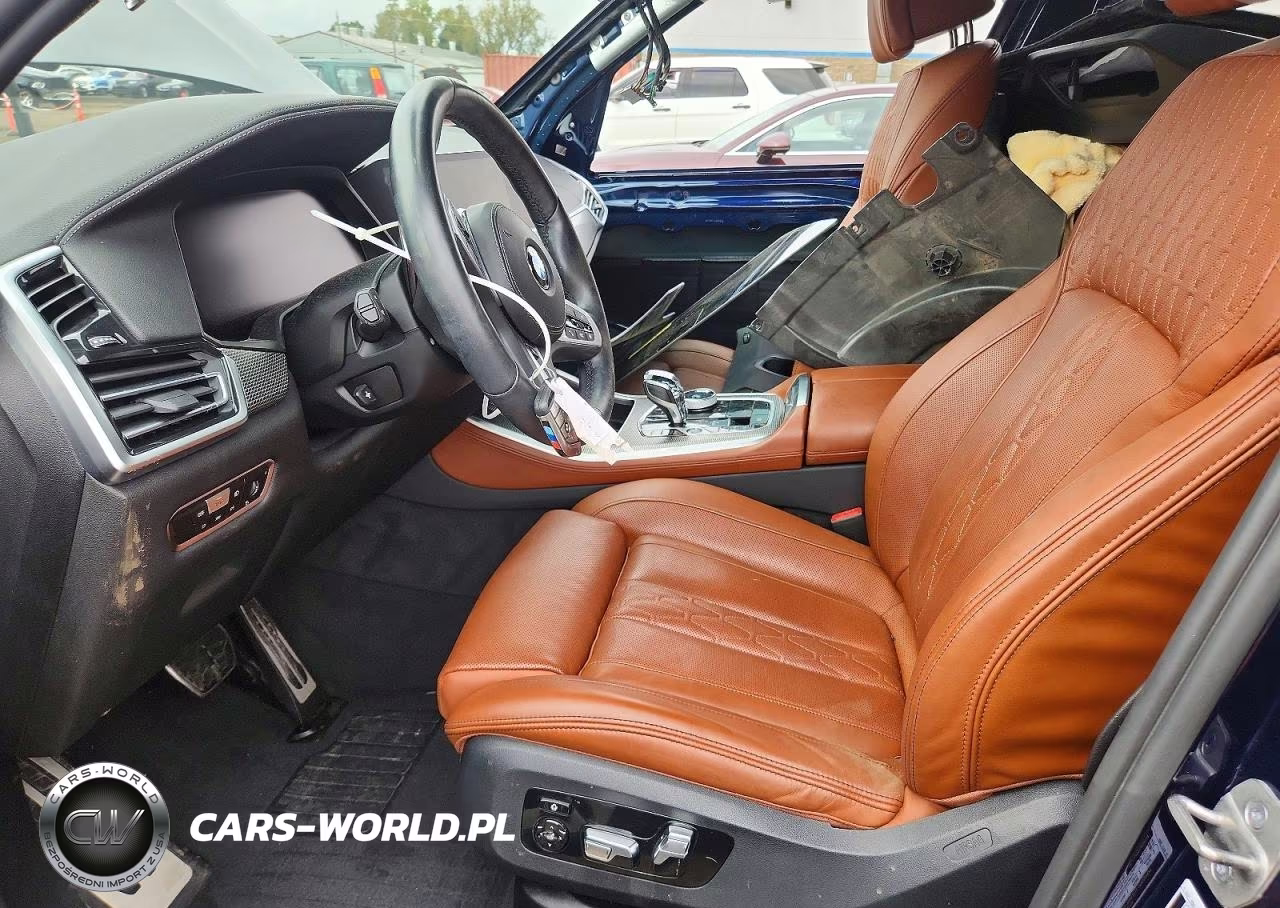 2022 BMW X5 M50I VIN:5UXJU4C01N9J99007 - 7