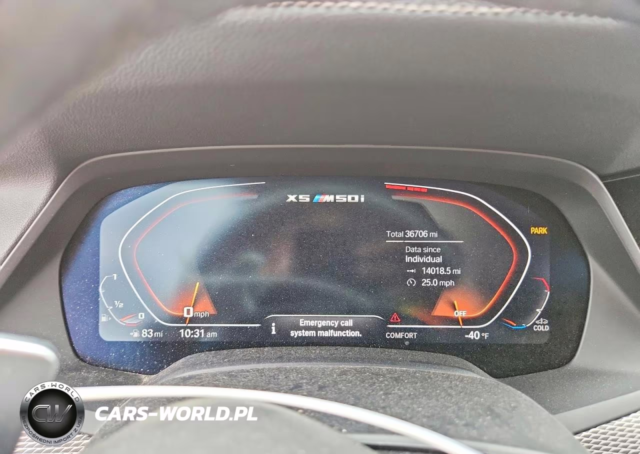 2022 BMW X5 M50I VIN:5UXJU4C01N9J99007 - 9