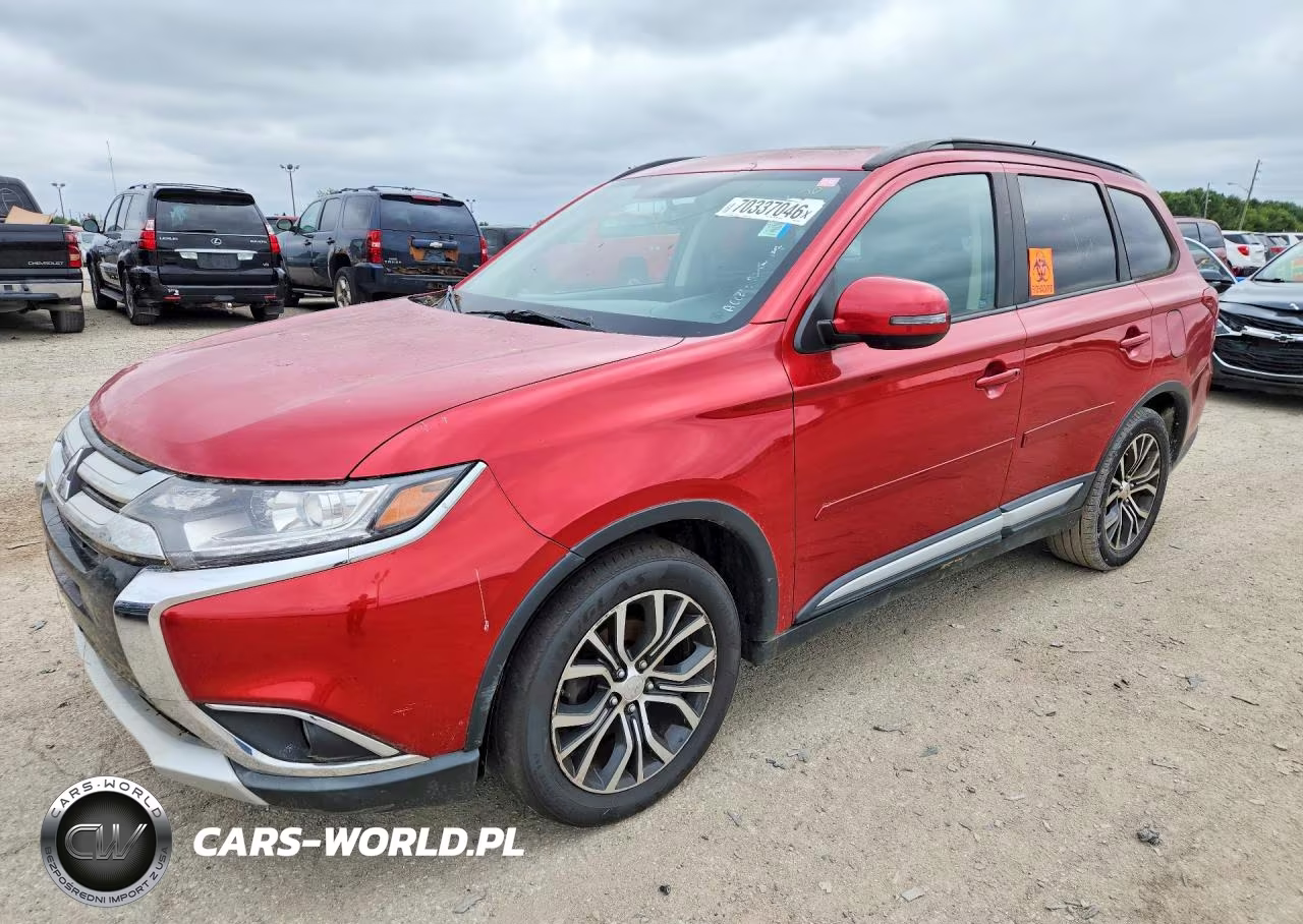 2016 Mitsubishi Outlander Se VIN:JA4AD3A37GZ011841 - 1