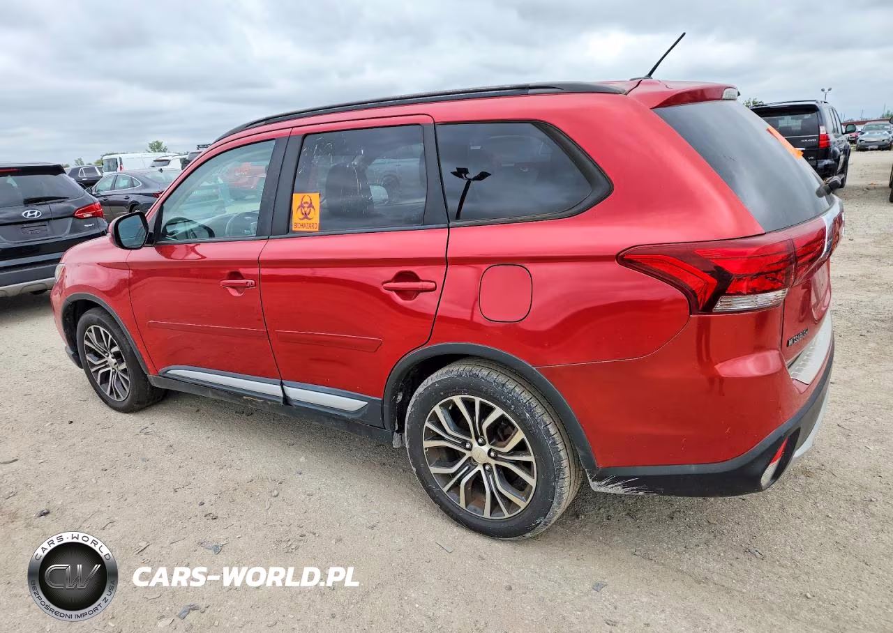 2016 Mitsubishi Outlander Se VIN:JA4AD3A37GZ011841 - 2