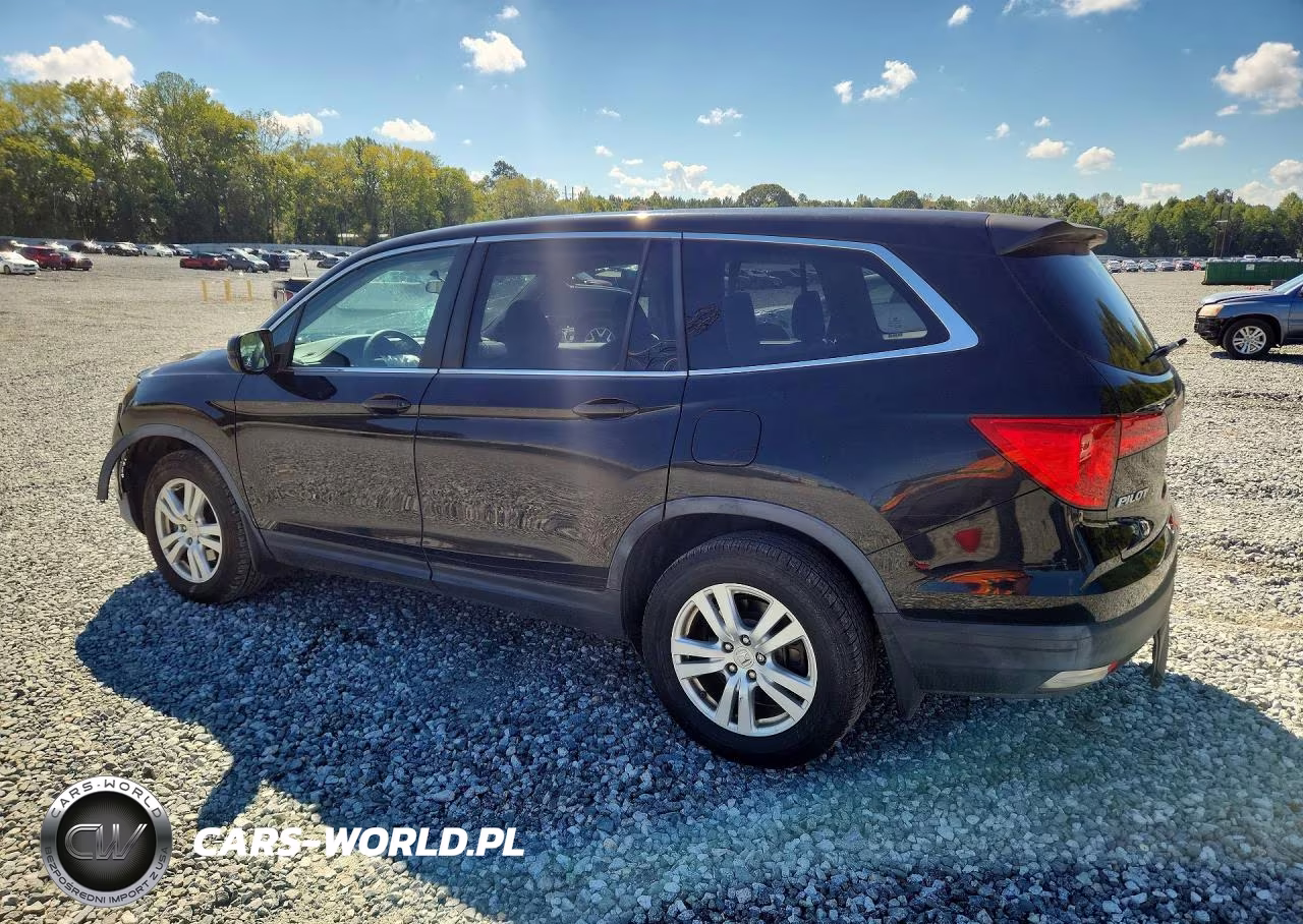 2016 Honda Pilot Lx VIN:5FNYF6H16GB075850 - 2