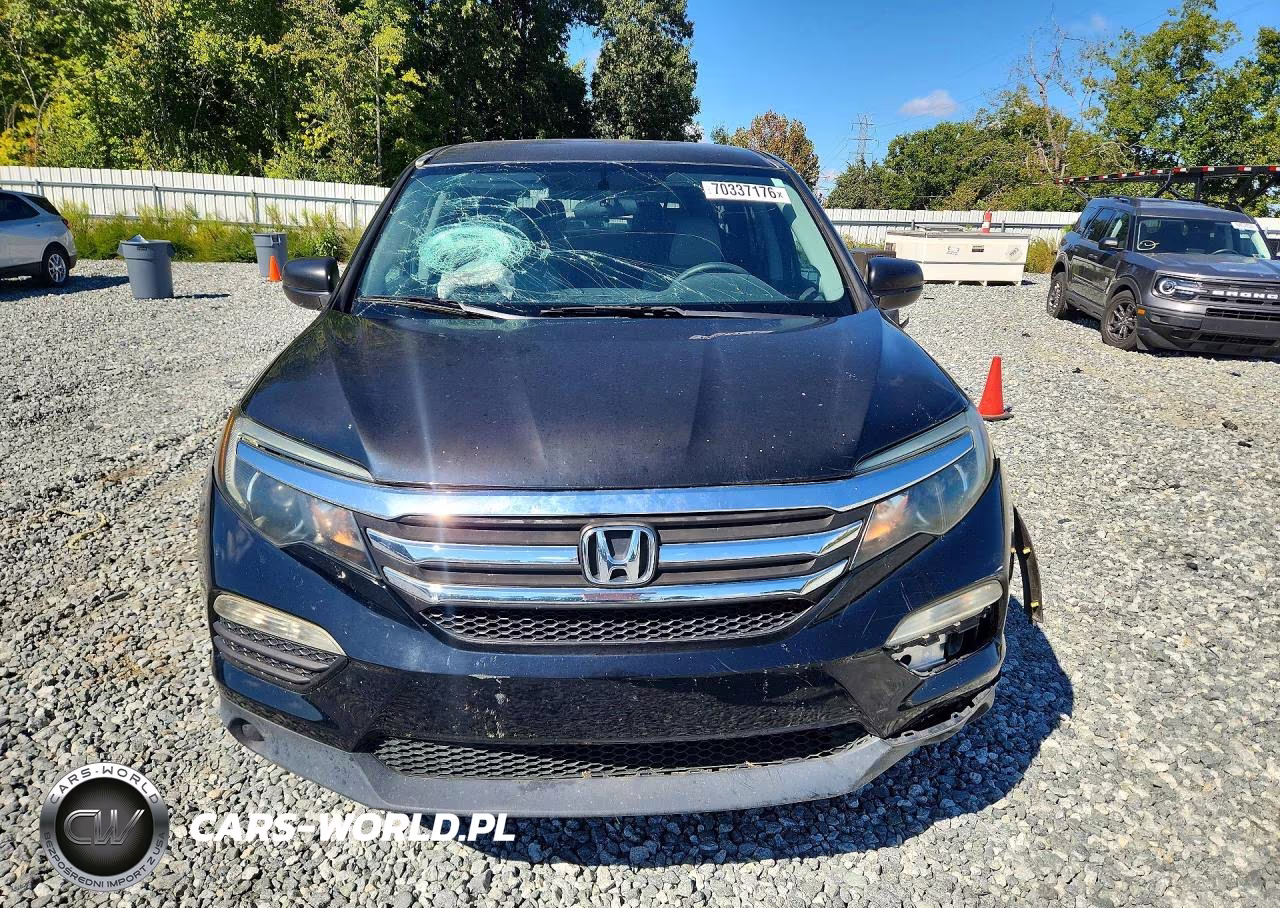 2016 Honda Pilot Lx VIN:5FNYF6H16GB075850 - 5