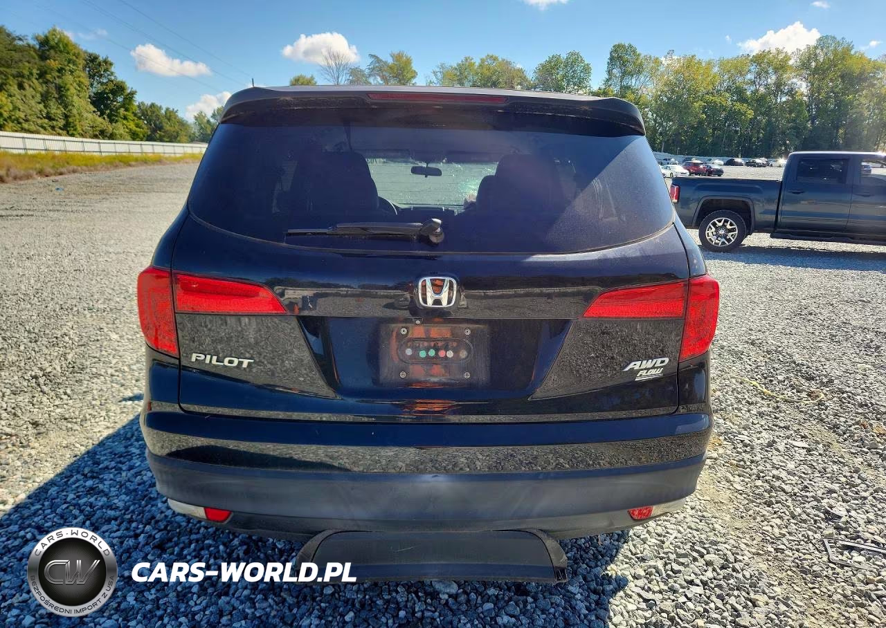 2016 Honda Pilot Lx VIN:5FNYF6H16GB075850 - 6