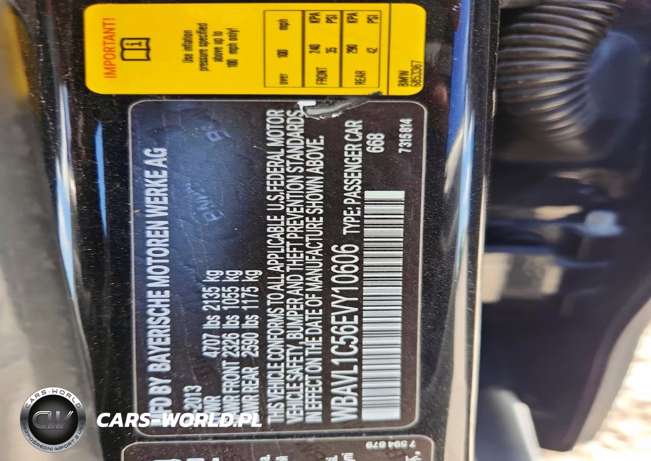 2014 BMW X1 xDrive28I VIN:WBAVL1C56EVY10606 - 12