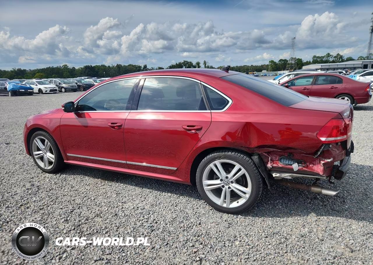 2015 Volkswagen Passat Sel VIN:1VWCV7A35FC047903 - 2