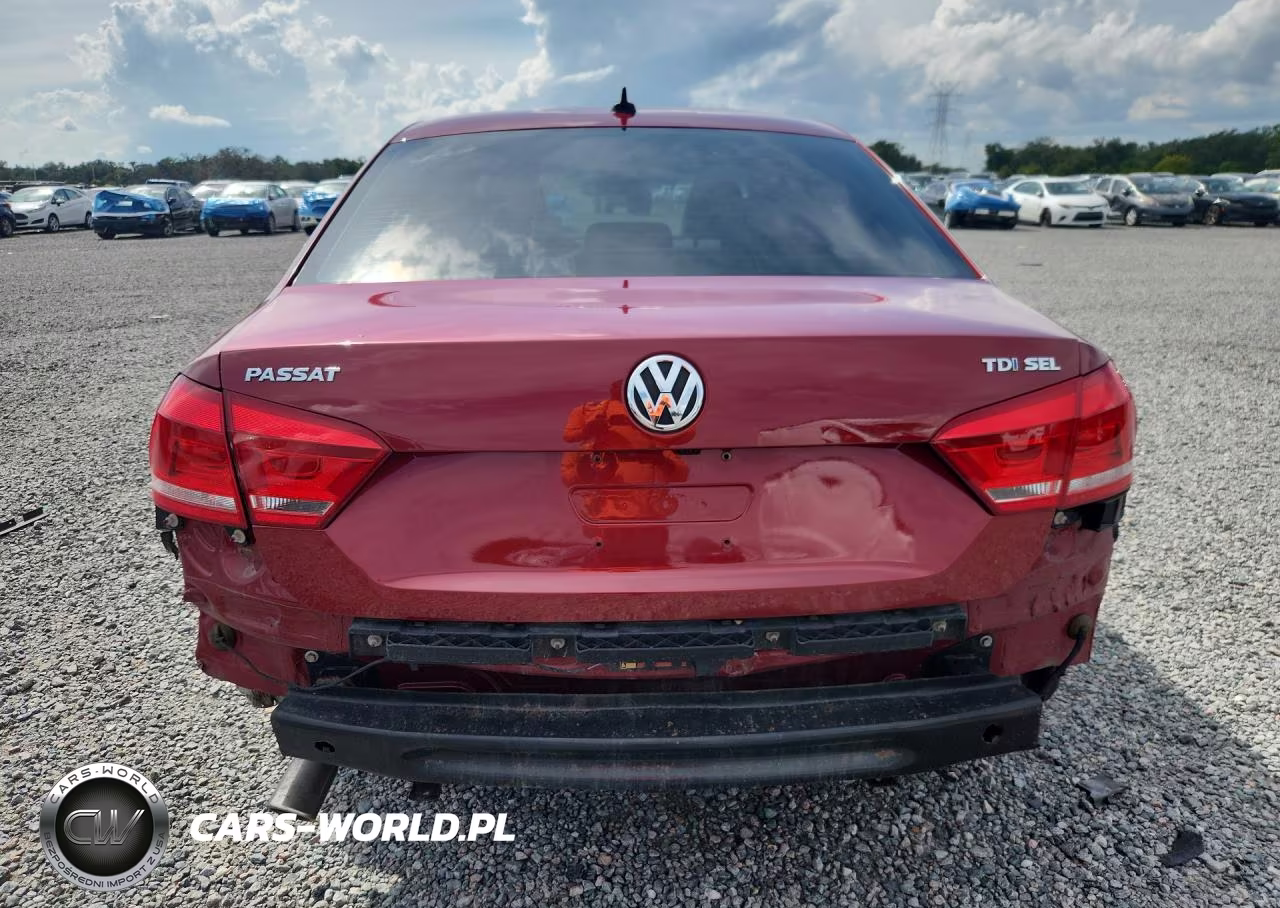 2015 Volkswagen Passat Sel VIN:1VWCV7A35FC047903 - 6