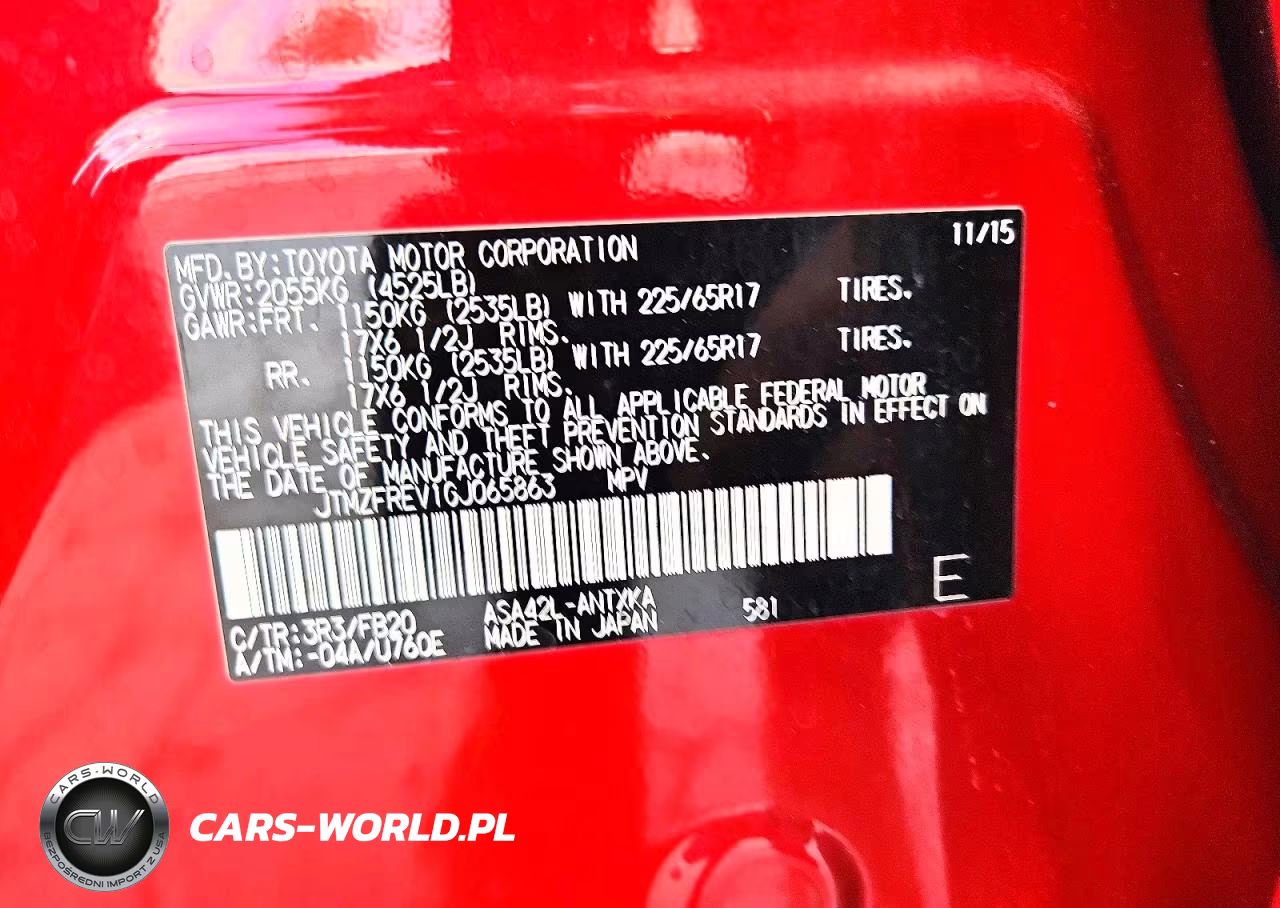 2016 Toyota Rav4 Le VIN:JTMZFREV1GJ065863 - 13